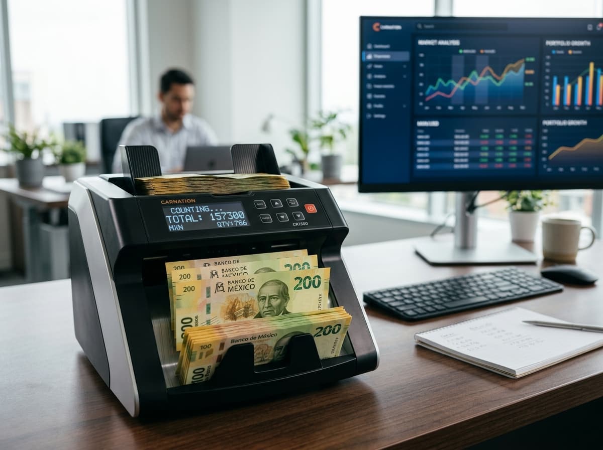 Professional corporate high-speed banknote counting machine checking currency features
